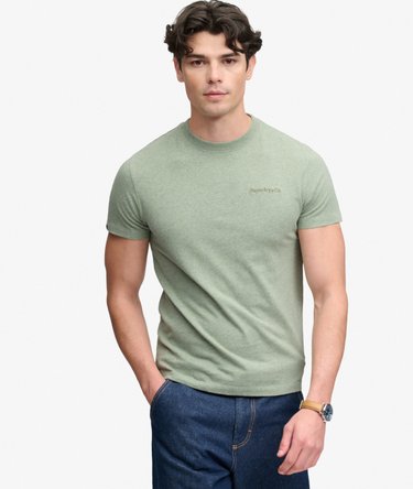Camiseta con Logo Bordado Essential Company Image 1