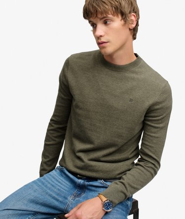 Essential Lightweight Wool Blend Jumper Image 2