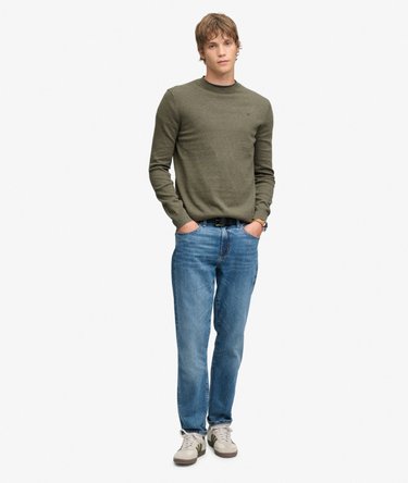 Essential Lightweight Wool Blend Jumper Image 3