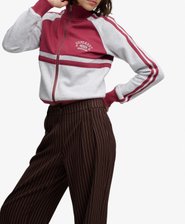 Mid Rise Pinstripe Trousers