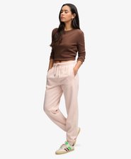Signature Jogginghose mit B&uuml;ndchen und Stickerei