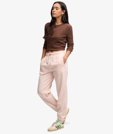 Signature Jogginghose mit B&uuml;ndchen und Stickerei Image 2