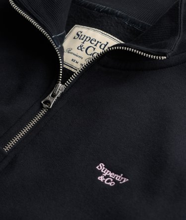 Signature Sweatshirt mit Stickerei und Rei&szlig;verschluss Image 6