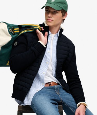 Straight Baffle Hybrid Jacket Image 5