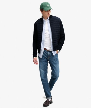 Straight Baffle Hybrid Jacket Image 4
