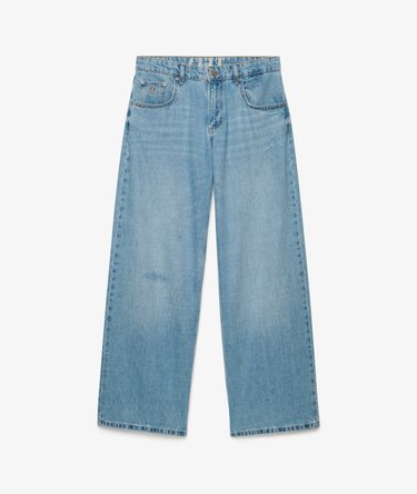 Mid Rise Baggy Jeans Image 6