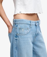 Mid Rise Baggy Jeans