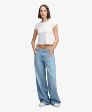 Mid Rise Baggy Jeans