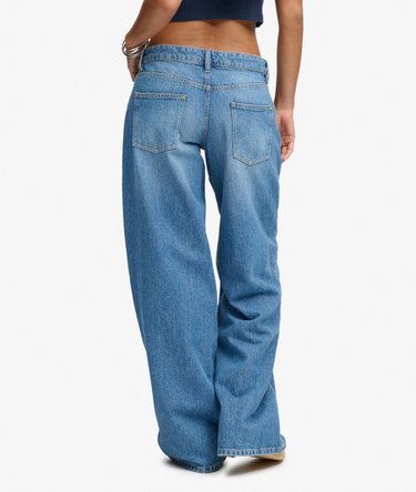 Mid Rise Baggy Jeans Image 3