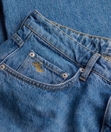 Mid Rise Baggy Jeans Image 6