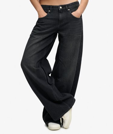 Mid Rise Baggy Jeans Image 2
