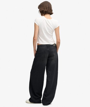 Mid Rise Baggy Jeans Image 6