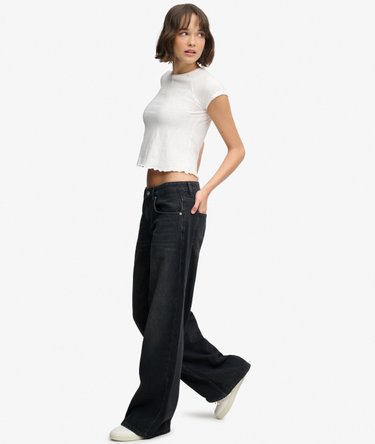 Mid Rise Baggy Jeans Image 3