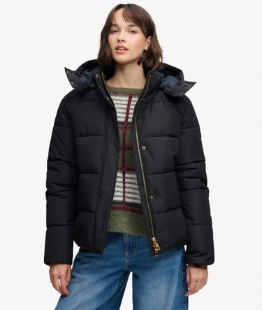 Premium Hooded Puffer Jacket Image 1