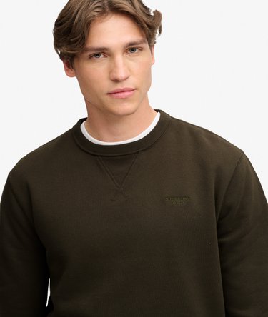 Essential Stacked Logo Crew Sweatshirt Image 2