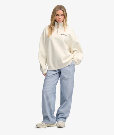 Heritage Nautical Half Zip Sweatshirt Image 4