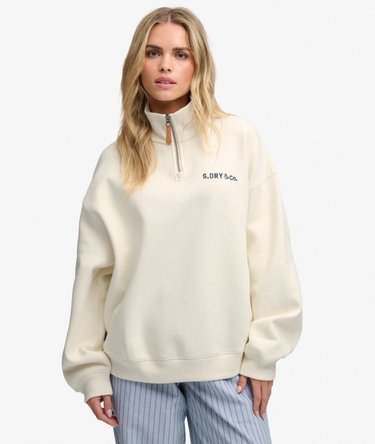 Heritage Nautical Half Zip Sweatshirt Image 1