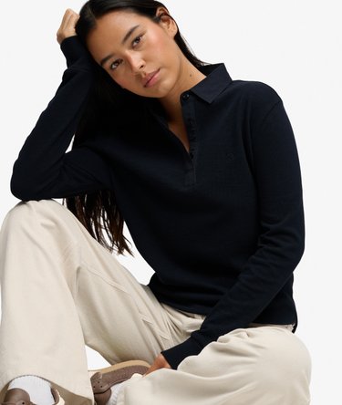 Classic Rugby Top Oversized-Passform Image 2