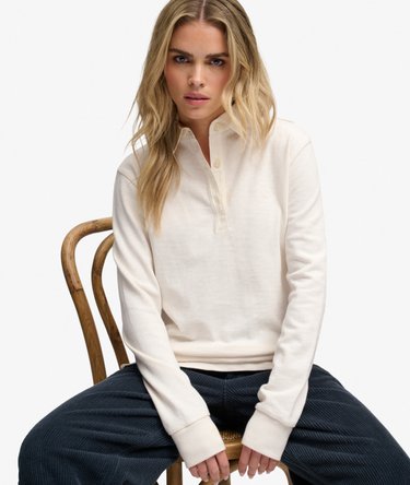 Classic Rugby Top oversized pasvorm Image 4