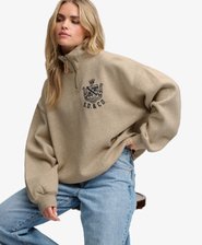Country Club Sweatshirt mit Rei&szlig;verschluss