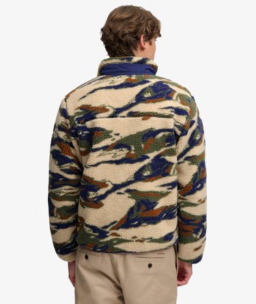 Terrain Fleece Luvtr&ouml;ja med dragkedja Avslappnad Passform Image 6