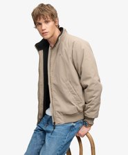 City Fleece-Jacke mit Futter