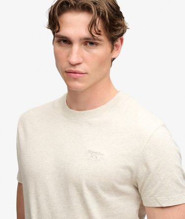Essential Serif Logo Embroidered T-Shirt Image 4