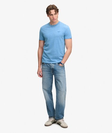 Essential Serif Logo Embroidered T-Shirt Image 3