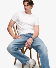 Essential Serif Logo Embroidered T-Shirt
