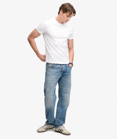 Essential Serif Logo Embroidered T-Shirt Image 3