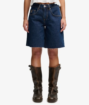 Mid Rise Baggy Jorts Image 2