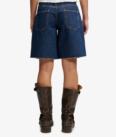 Mid Rise Baggy Jorts Image 3