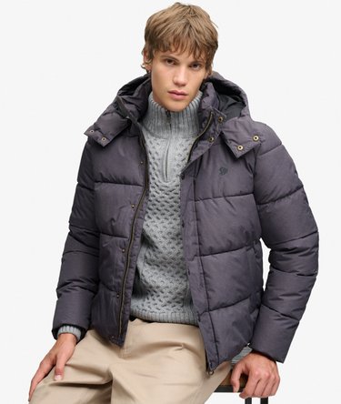 Premium Hooded Puffer Jacket Image 2
