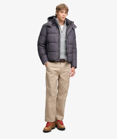 Premium Hooded Puffer Jacket Image 3