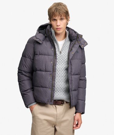 Premium Hooded Puffer Jacket Image 1