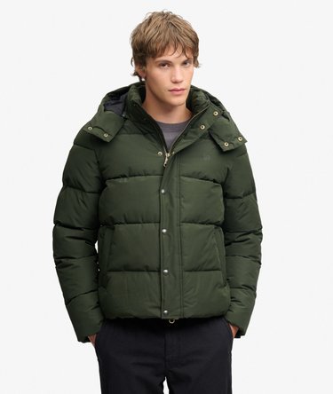 Premium Hooded Puffer Jacket Image 5