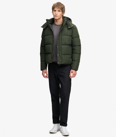 Premium Hooded Puffer Jacket Image 3