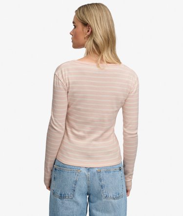 Athletic Essentials Gestreiftes Langarmshirt Image 5