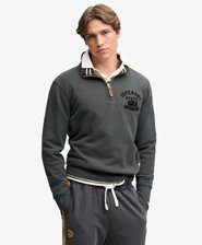 Tonaler Sweatshirt mit Rei&szlig;verschluss