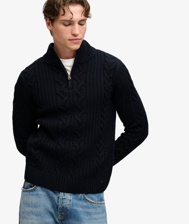 Sweter Jacob Cable z P&oacute;łzamkiem Image 4