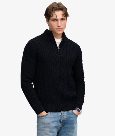 Sweter Jacob Cable z P&oacute;łzamkiem Image 1