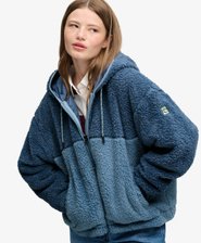 Felpa con zip Supermorbida Vestibilit&agrave; Comoda
