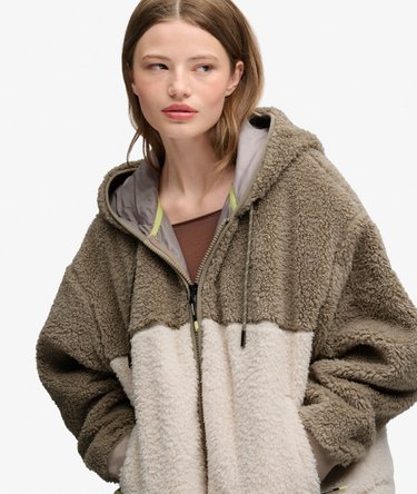 Sweat zipp&eacute; &agrave; capuche Super Soft coupe d&eacute;contract&eacute;e Image 2