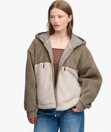 Sweat zipp&eacute; &agrave; capuche Super Soft coupe d&eacute;contract&eacute;e Image 1