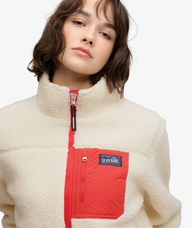Heritage Fleecejacke mit Rei&szlig;verschluss Image 4