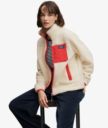 Heritage Fleecejacke mit Rei&szlig;verschluss Image 2