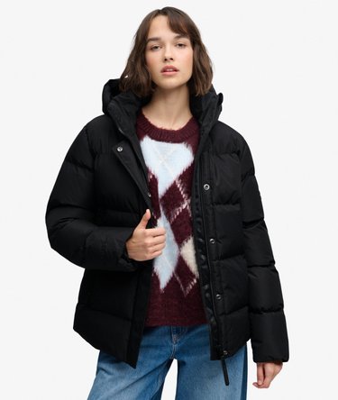 Kapuzen-Pufferjacke f&uuml;r Sport Image 1