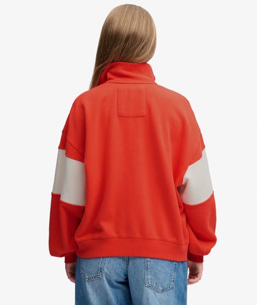 Pull Preppy Ski Half Zip Coupe D&eacute;contract&eacute;e Image 5