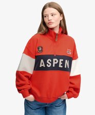 Pull Preppy Ski Half Zip Coupe D&eacute;contract&eacute;e