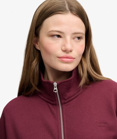 Signature Geborduurd Track Top Oversized Pasvorm Image 4